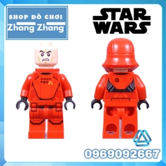Xếp hình Star Wars First Order Trooper Battle mới nhất Lego Minifigures K-008