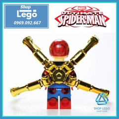 Xếp hình người nhện Spider-Man Civil War mới trong Avengers Lego Minifigures Kopf KF6090 KF1165