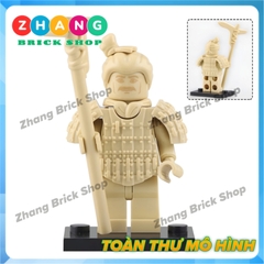 Xếp hình Đội quân đất nung Tần Thủy Hoàng Terra Cotta Warrior Lego Minifigures Koruit KT1089