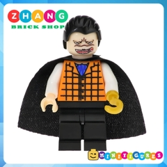 Xếp hình One Piece Portgas Sabo Shanks Roronoa Sanji Usopp Franky
Tony Chopper Crocodile Lego Minifigures Kopf KF6037