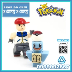 Xếp hình dành cho các bé tặng kèm bóng và pokemon theo mẫu Lego Minifigures SY620