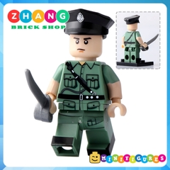 Đồ chơi Xếp hình lực lượng cảnh sát Hongkong Macao Police và phản ứng nhanh SWAT Minifigures POGO PG8062