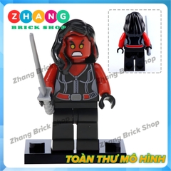 Xếp hình Captain America - Super Adaptoid - SpiderBoy - She Hulk - Hammer - Coulson Marvel Lego Minifigures Xinh X0151