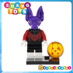 Xếp hình 7 viên ngọc rồng Dragon Ball Zamasu Android 13 Dyspo Kaio Shin Bills Majin Boo Lego Minifigures Kopf KF6036