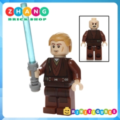 Xếp hình Star Wars Finn - Padawan - K-3PO - Yoda - Gungan - Malakili - Jedi - Leia Lego Minifigures Pogo PG8049