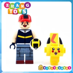 Xếp hình dành cho các bé tặng kèm bóng và pokemon theo mẫu Lego Minifigures SY620