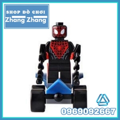 Xếp hình Người nhện Spider Man Homecoming Morales Venom Iron Spider Lego Minifigures Sy630