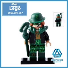Xếp hình batman Bruce Alfred Pennyworth Barbara James Gordon Harley Quinn Riddler Penguin Lego Minifigures Pogo PG8045