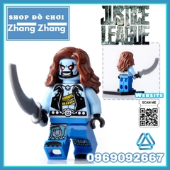 Xếp hình Flash & Shazam Green Lantern Fire Storm - Black Adam - Lobo - Scarecrow DC Comics Lego Minifigures Xinh X0153