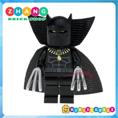 Xếp hình siêu anh hùng DC Comics Batman, Flash, Black Panther Comics Lego Minifigures POGO PG8088