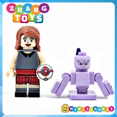 Xếp hình dành cho các bé tặng kèm bóng và pokemon theo mẫu Lego Minifigures SY620