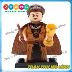 Xếp hình Harry Potter - Dumbledore - Horace - Dolores - Salazar - Helga - Madame - Rubeus Lego Minifigures WM6059