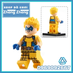 Xếp hình Doc Samson - Banshee - Trickster - Bluebird - Killer Frost- Nightcrawler - Iron Man Lego Minifigures WM6028