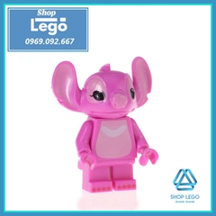 Xếp hình angie pink stitch trong phim hoạt hình Lilo And Stitch Lego Minifigures Kopf KF2113