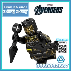 Đồ chơi Xếp hình Venom Blacklast Hawkeye - Nebula - Black Panther Captain Marvel - Spider Man Minifigures PRCK GD238 245