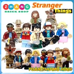 Xếp hình Stranger Things Demogorgon - Dustin - Mike - Eleven - Lucas - Will - Joyce Lego Minifigures Chengyi CY1001