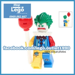 Xếp hình Clown Joker tên hề tội phạm siêu đẹp siêu rẻ Lego Minifigures Wm wm437