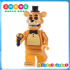 Xếp hình Chica - Bonnie - Foxy Spintraft - Freddy trong Five Night at Freddy Lego Minifigures WM6074