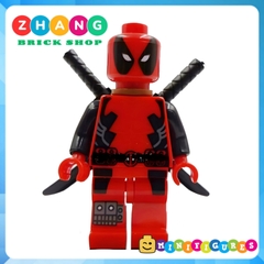 Xếp hình Loki - Robin - Wolverine - shazam - Flash - Nightwing - Venom - Deadpool DC Lego Minifigures Xinh X010 - 018