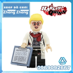 Xếp hình Harley Quinn - Loki - Clock King - Superman - Aquaman - Batman - Cyborg Scarecrow Lego Minifigures Pogo PG8068