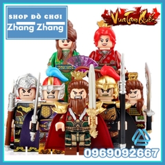 Đồ chơi xếp hình Tam quốc diễn nghĩa Three Kingdom Đông Ngô Tôn Quyền Chu Du Minifigures Decool 20313 20318