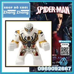 Xếp hình Spider-Man Avengers Trắng Bigfigures Lego Minifigures Lele D211 PRCK Gd211