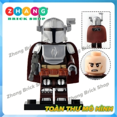 Xếp hình Star Wars Mandalorian Jango Boba Mando Fenn Rau Lego Minifigures KT1041