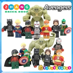 Đồ chơi Xếp hình Abomination
Robin Miss Marvel Hyperion
Hydra Henchman Winter Soldier
Black Panther Minifigures SY621