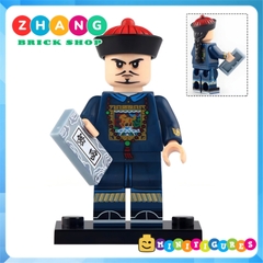 Đồ chơi xếp hình triều đình nhà Thanh Ngự tiền thị vệ đại đô đốc Minifigures Xinh X0329