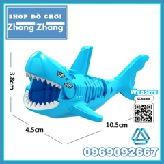 Xếp hình Lego Shark Cá mập Aquaman Siêu rẻ Lego Minifigures Lele XL001