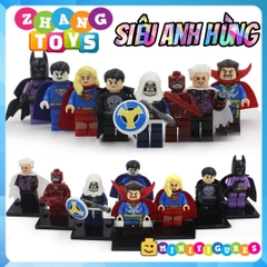 Xếp hình DC Bizarro Supergirl Punisher Task Master Dare Devil Collector Lego MiniFigures Xinh x0104 xinh 164 171