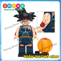 Xếp hình Dragon Ball Goku - Android 17 - Tien Shinhan - Krillin - Bardock Lego Minifigures Koruit KT1009