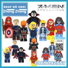 Xếp hình Black Canary Cannonball Atomic woman Dark Phoenix Canary Dormammu Mr Sinister Lego Minifigures Pogo PG8059