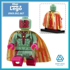 Xếp hình Avengers: Infinity War Captain America: The Winter Soldier Lego Minifigures Xinh X0217