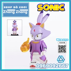 Xếp hình Sonic Ray - Rabbit - Big the Cat - Charmy Bee - Tikal - Dr. Eggman - Blaze - Storm Lego Minifigures WM6087
