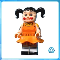 Xếp hình mô hình Trò chơi con mực Squid game gồm Oh Il Nam - Gi Hoon - Sae Byuk Lego Minifigures WM6131