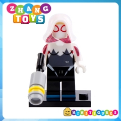 Xếp hình Scarlet Spider Woman SpiderMan Iron Spider Doc Ock Green Goblin Noir Home Coming Lego Minifigures Xinh X0107