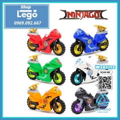 Xếp hình Ninjago Gồm Lloyd - Cole - Jay - Kai - Lord Gamora - Zane Lego Minifigures Decool 10017 10022