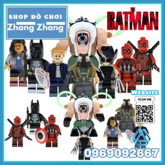 Xếp hình Siêu anh hùng Marvel, X-men, DC Comics Bane Lego Minifigures POGO pg8093