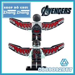 Đồ chơi xếp hình Marvel What-If Marvel Zombie gồm Captain America - Iron man - Wong - Hawkeye Minifigures Xinh X0325