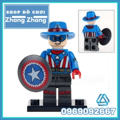 Xếp hình Wonder Woman - Joker - Haley Quinn - Thanos - Captain America Lego Minifigures WM6014