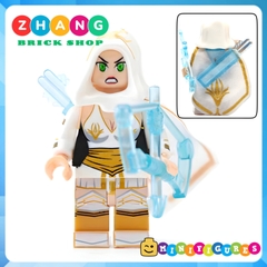 Xếp hình League of Legends Pantheon - Jinx - Jax - Ashe - Vayne Riven Ahri Blitzcrank Leona Lego Minifigures Xinh X0283
