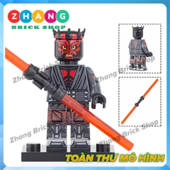 Xếp hình Star Wars Echo - Bo Katan Mandalorian Darth Maul Clone Trooper Lego Minifigures WM6098