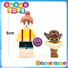 Xếp hình dành cho các bé tặng kèm bóng và pokemon theo mẫu Lego Minifigures SY620