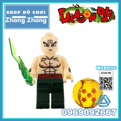Xếp hình Dragon Ball🐉Songoku Vegeta Bardock Gohan Tien Perfect Cell Majin Buu Bulma Lego Minifigures Kopf KF6030