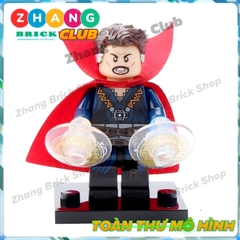 Xếp hình Strage - Clea - The Beast - Black Bolt - Baron Mordo - Ancient One - Mr Fantastic Lego Minifigures Xinh X0128
