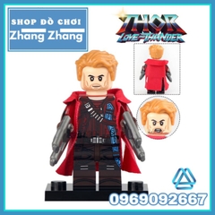 Đồ chơi xếp hình Thần sấm Ravager Thor Valkyrie Korg Star Lord God Butcher Jane Foster Minifigures Xinh X0339