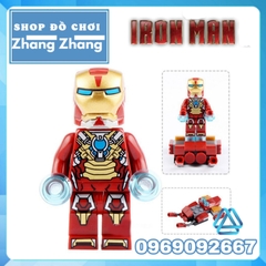 Đồ chơi Xếp hình phòng nghiên cứu Iron man Minifigures SY624