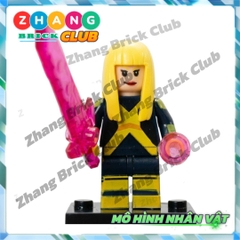 Xếp hình Cannonball
- Wolfsbane
- Magik
- Mirage - Magma - Mr Negative's - Ghost Spider Lego Minifigures POGO PG8219