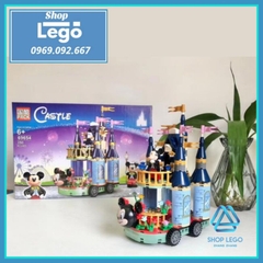 Xếp hình Xe lâu đài chuột Micky Mouse rất đẹp Lego Minifigures PRCK PRCK69654